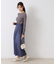 チュールクルーネックTシャツ