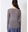 チュールクルーネックTシャツ