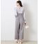 【大人可愛い・肩紐調節可能】リボンキャミサロペット