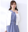 【ドライタッチ・しわになりにくい・通勤】麻調シャツワンピース