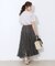 【上品・通勤】サークルレーススカート