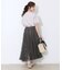 【上品・通勤】サークルレーススカート
