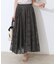 【上品・通勤】サークルレーススカート