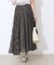 【上品・通勤】サークルレーススカート