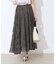 【上品・通勤】サークルレーススカート