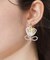 フラワービーズピアス