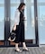 【上品な透け感・大人カジュアル】シアージップアップフーディー