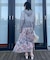 【上品な透け感・大人カジュアル】シアージップアップフーディー