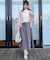 【上品な透け感・大人カジュアル】シアージップアップフーディー