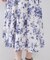 【花柄・華やか・一枚で着映え】サマーフラワーブーケワンピース