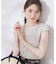 【マシンウォッシャブル・大人可愛い】チュールプリーツチュニック