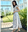【マシンウォッシャブル・大人可愛い】チュールプリーツチュニック