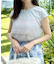 【マシンウォッシャブル・大人可愛い】チュールプリーツチュニック