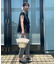 【マシンウォッシャブル・大人可愛い】チュールプリーツチュニック