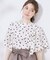 さくらんぼドットブラウス