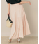 ティアード切替スカート