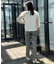 【接触冷感・UVカット・マシンウォッシャブル】袖レースドッキングカットソー