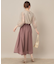 【接触冷感・UVカット・マシンウォッシャブル】袖レースドッキングカットソー