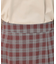チェック裾フリルスカート