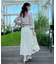 【大人可愛い・通勤】スカラウエスト サイドベルト パネルスカート