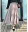 【大人可愛い・通勤】スカラウエスト サイドベルト パネルスカート
