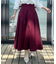【大人可愛い・通勤】スカラウエスト サイドベルト パネルスカート