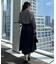 【大人可愛い・通勤】スカラウエスト サイドベルト パネルスカート
