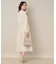 【大人可愛い・通勤】ピンタックレースブラウス