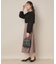 【大人可愛い・通勤】ピンタックレースブラウス