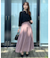 【大人可愛い・通勤】ピンタックレースブラウス