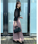 【大人可愛い・通勤】ピンタックレースブラウス