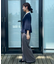 【きれいめ・通勤】配色羽織れるブラウス