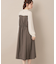【レイヤード風・きれいめ・通勤】ドッキングベアワンピース