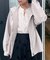 【撥水・ハンドウォッシャブル・大人可愛い・通勤】キルトライナー付マウンテンパーカ