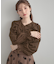 【大人可愛い・通勤】ラッフルフリルブラウス