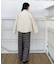 【撥水・大人可愛い】リボンキルティングジャケット
