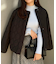 【撥水・大人可愛い】リボンキルティングジャケット