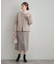 【撥水・大人可愛い】リボンキルティングジャケット