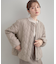 【撥水・大人可愛い】リボンキルティングジャケット