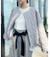 【撥水・大人可愛い】リボンキルティングジャケット