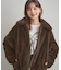 【ふわふわ・上品】ミンクフェイクファーアウター