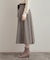 【通勤・大人上品】ラメツイード フレアスカート