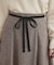 【通勤・大人上品】ラメツイード フレアスカート
