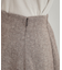 【通勤・大人上品】ラメツイード フレアスカート