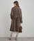 【大人上品・周りと差がつく】パール調釦チェスターコート