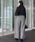 【上品華やか・通勤】ラメツイード ワイドパンツ