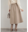 フェイクウールポンチスカート