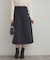 フェイクウールポンチスカート