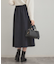 フェイクウールポンチスカート