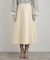 フェイクウールポンチスカート